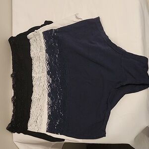 Lace Trim Small High-Waist Panties